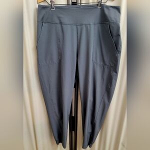 Patagonia Women’s Charcoal Gray Hiking & Yoga Track Pants | Size Large
